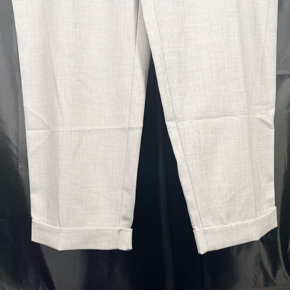 Zara Light Gray Ankle casual pants Sz XXL - Picture 5 of 14
